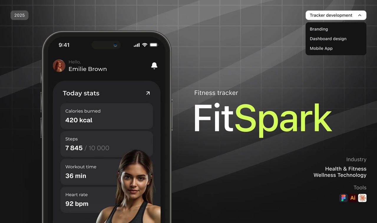 FitSpark — Fitness Tracker App