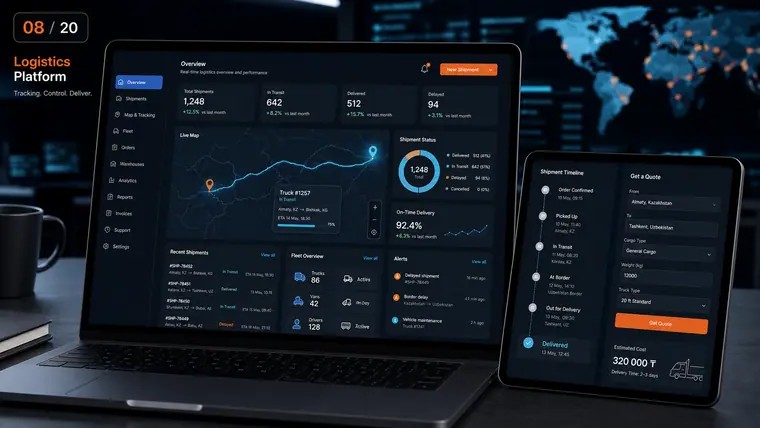 Портфолио: Logistics Platform