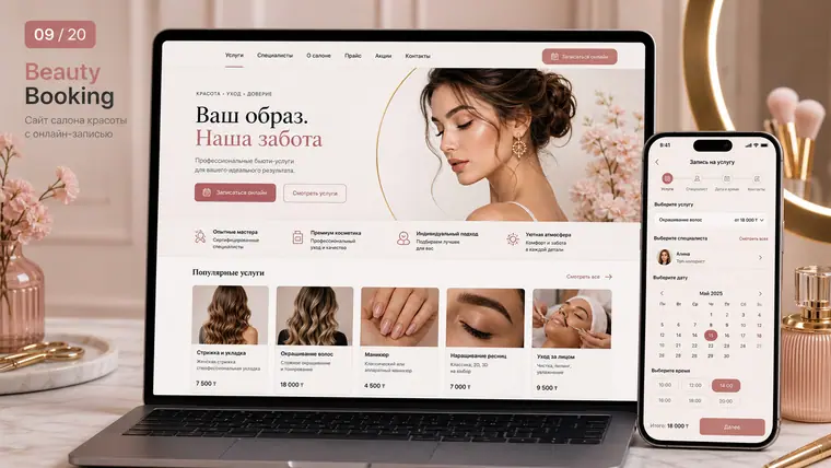 Портфолио: Beauty Booking