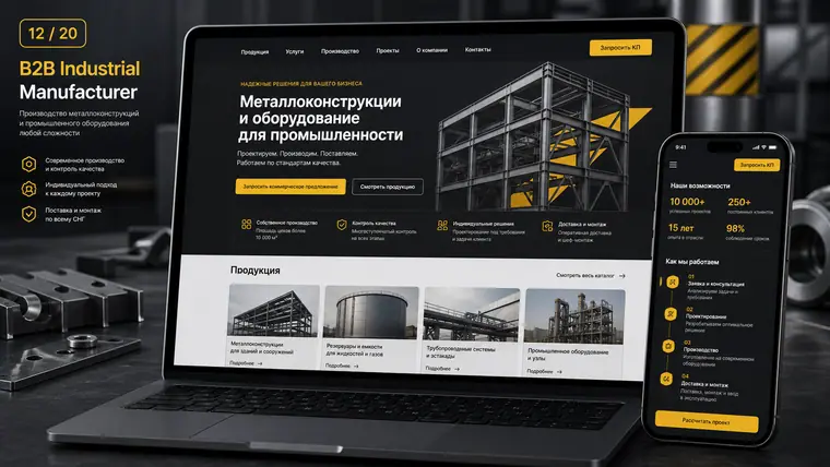 Портфолио: B2B Manufacturing