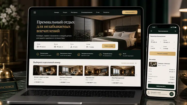 Портфолио: Hotel Booking
